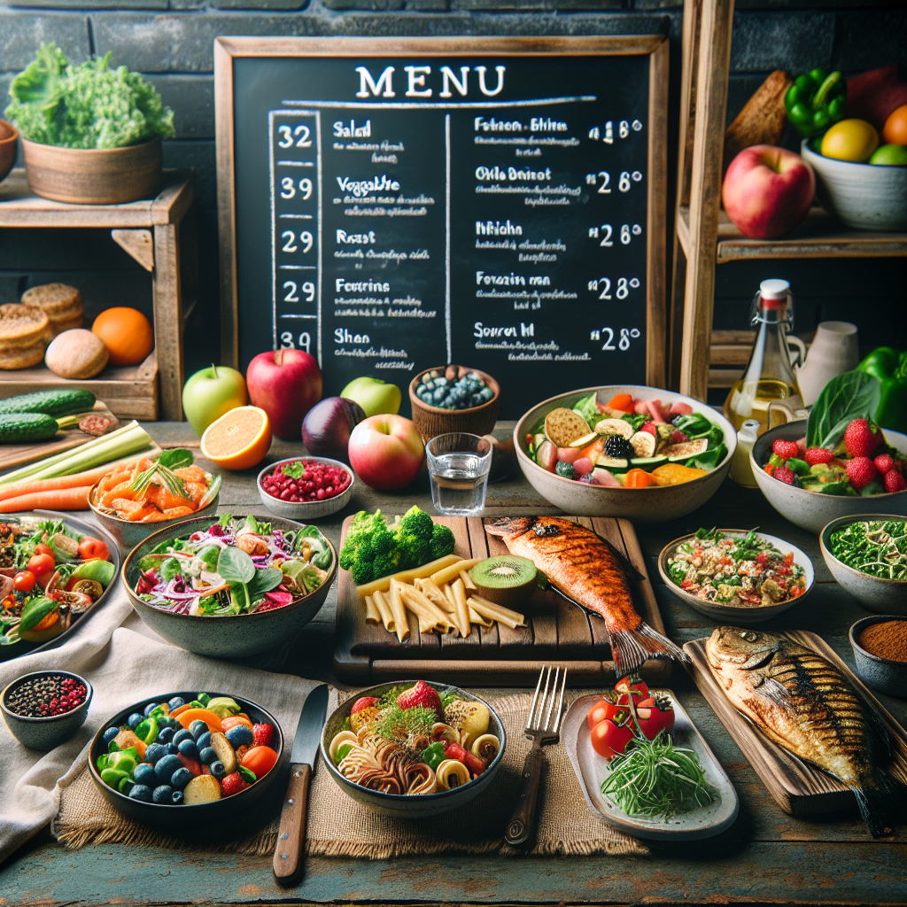 Makanan Sehat dan Lezat: Menyusun Menu untuk Hidup Seimbang