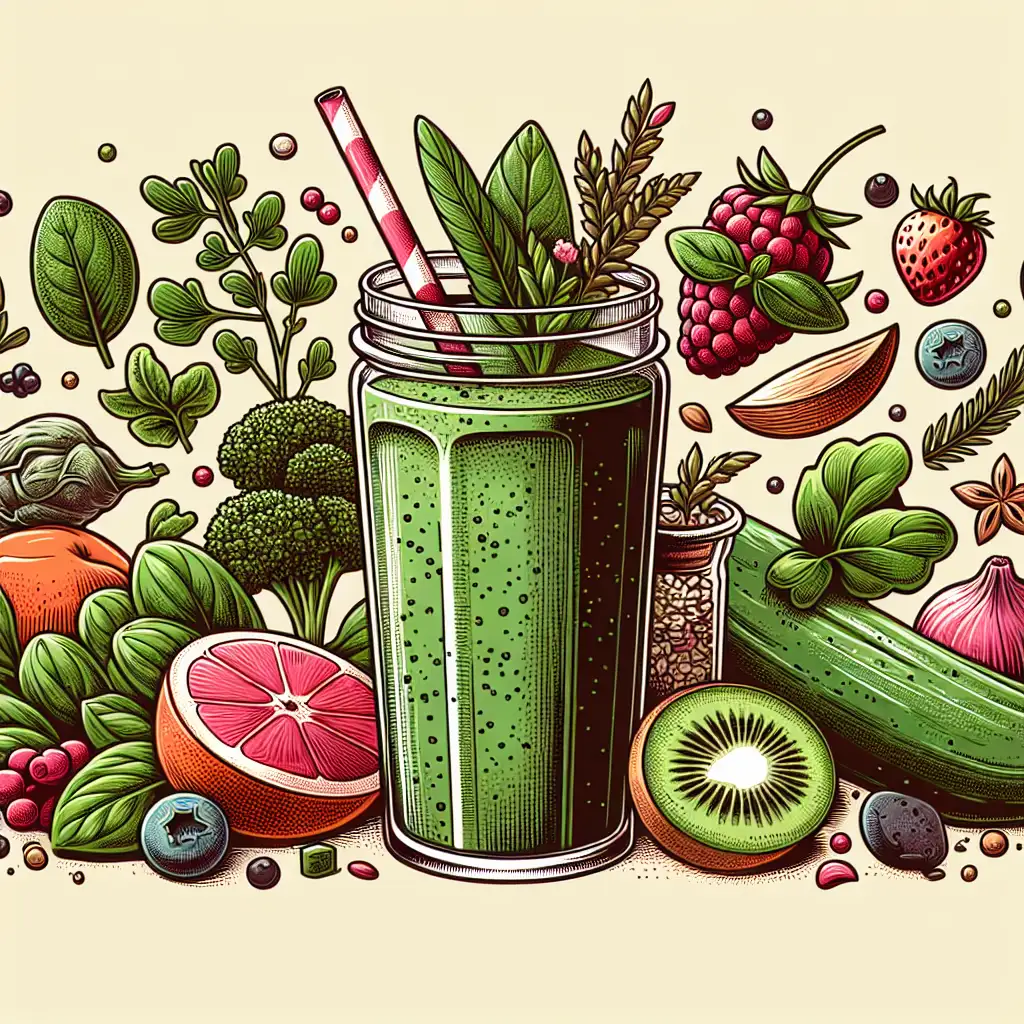 Resep Smoothie Sehat dengan Bahan Herbal untuk Sarapan Bergizi